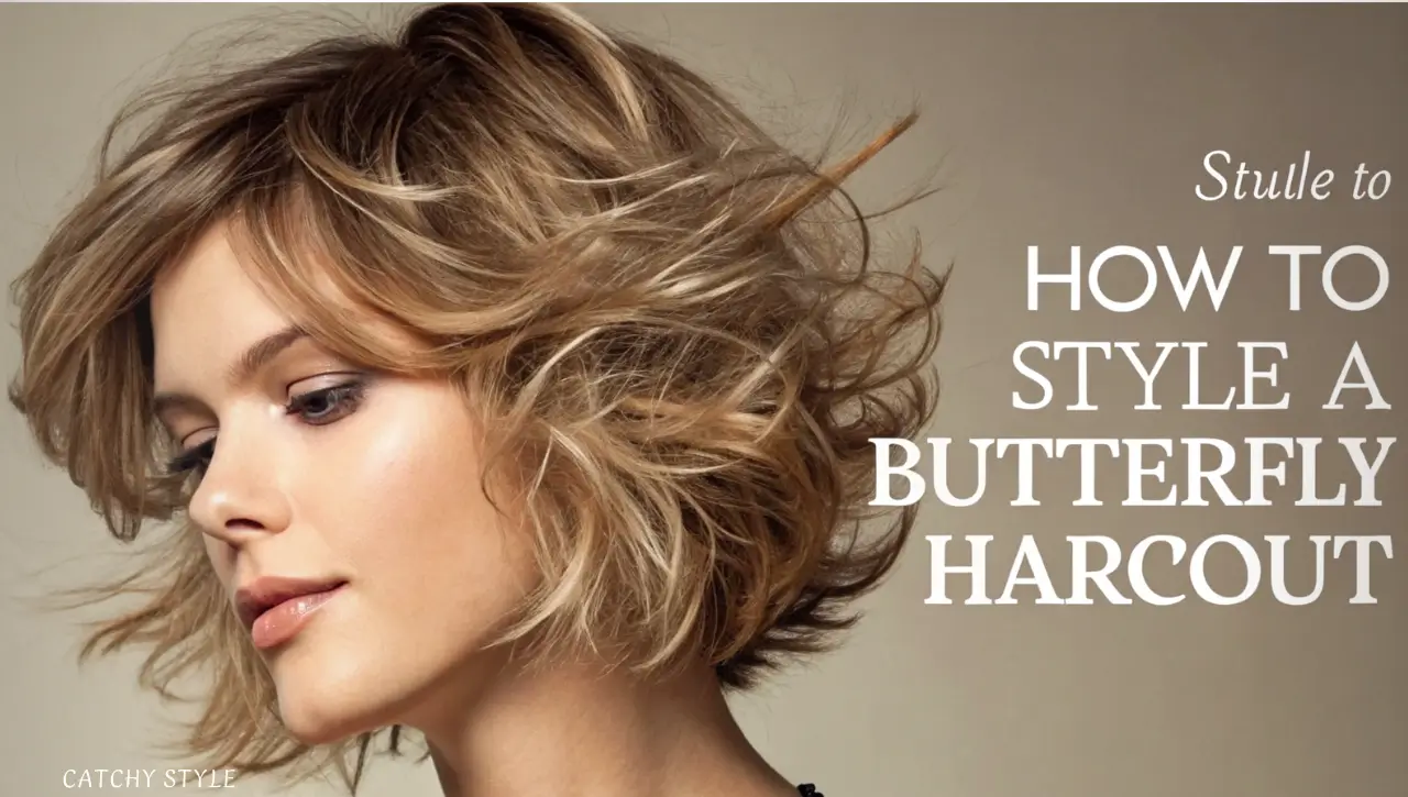 How to Style a Butterfly Haircut