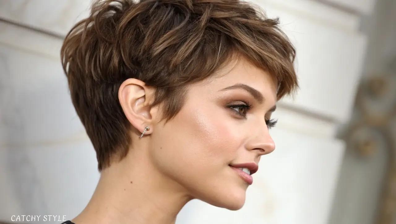 Pixie Cut with Volume