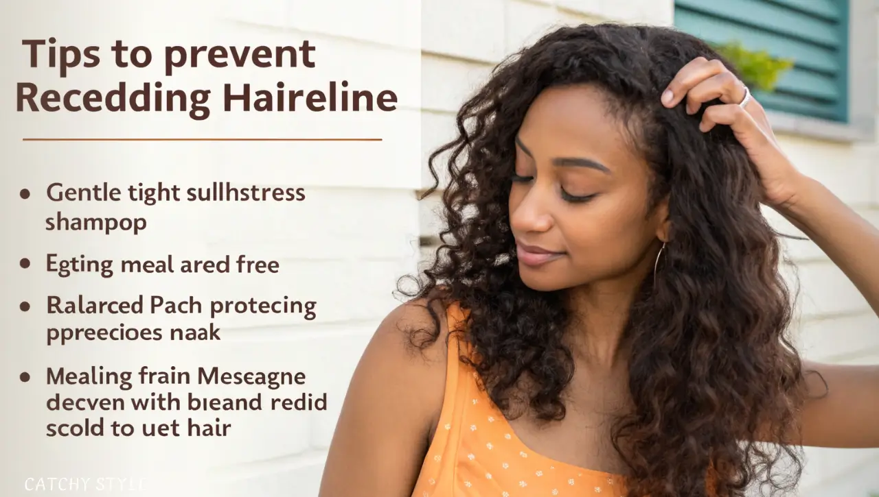 Preventing Receding Hairline in Women
