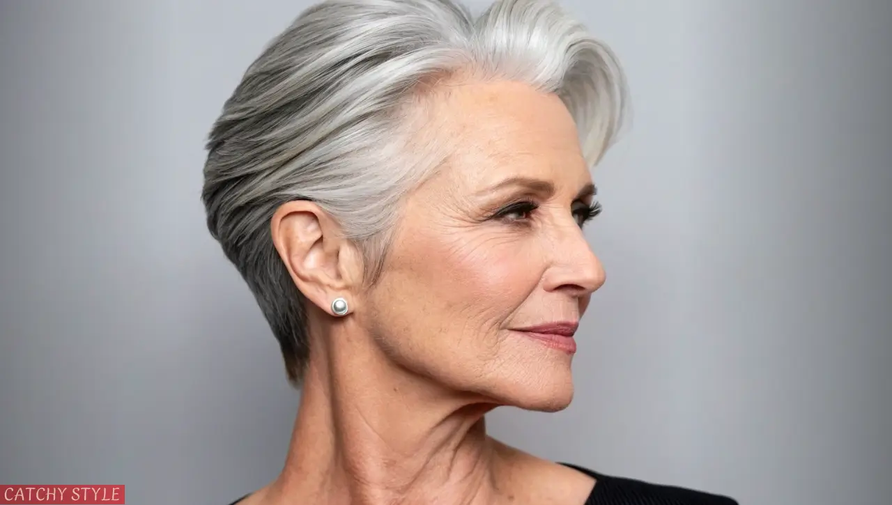 Side-Parted Crop haircut