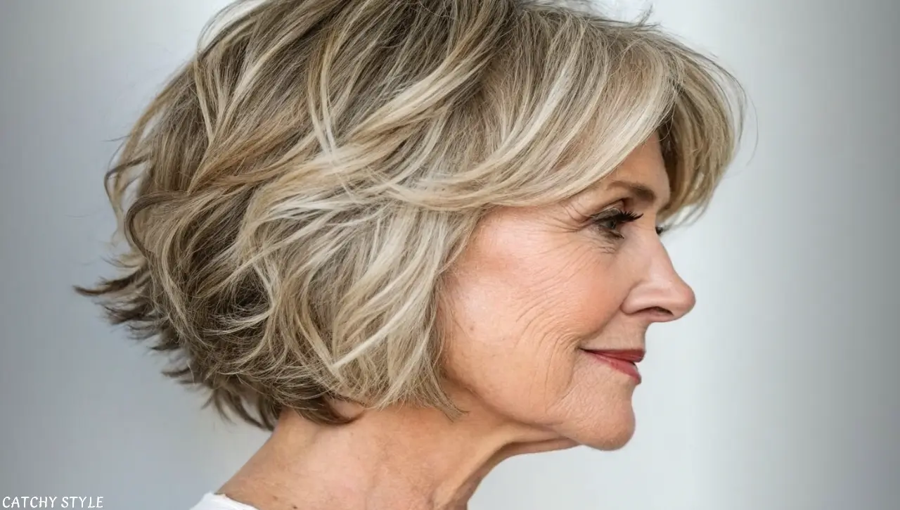 Textured Bob haircut