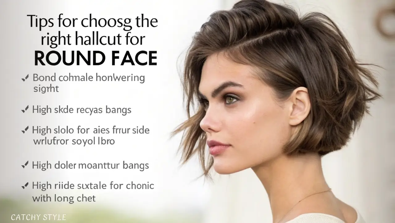Tips for Choosing the Right Haircut for a Round Face