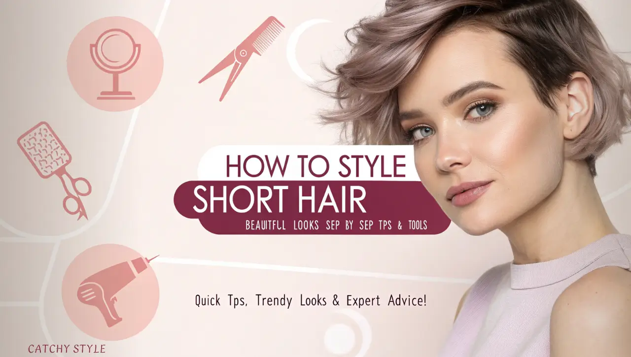 how to style short hair