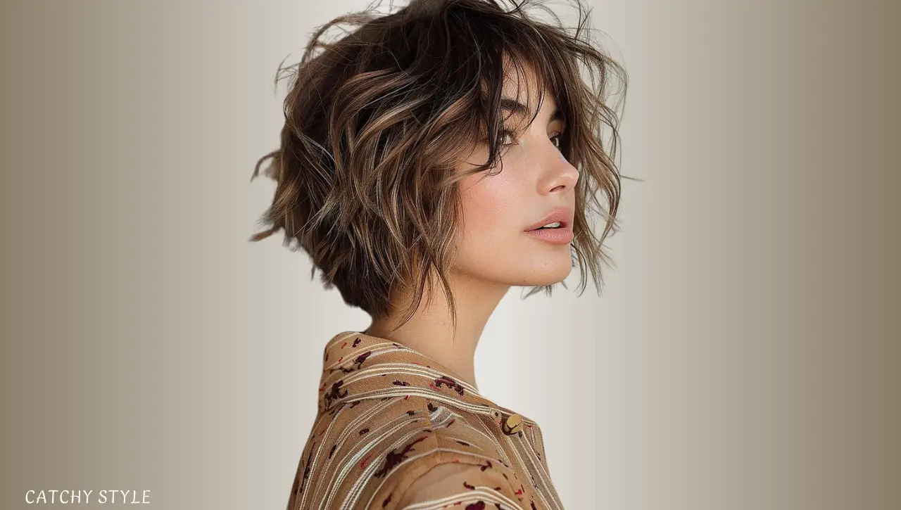 shaggy bob is a chin-to-shoulder-length bob shaggy bob is a chin-to-shoulder-length bob