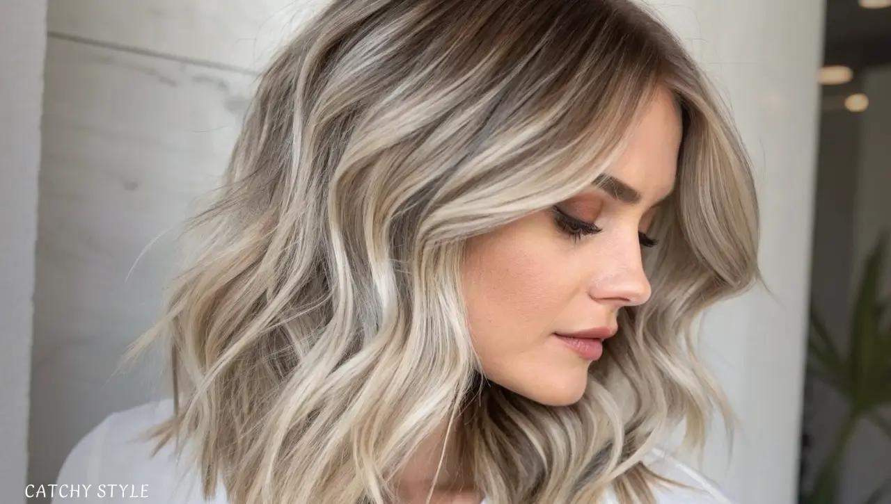 Ash Blonde with All-Over Layers