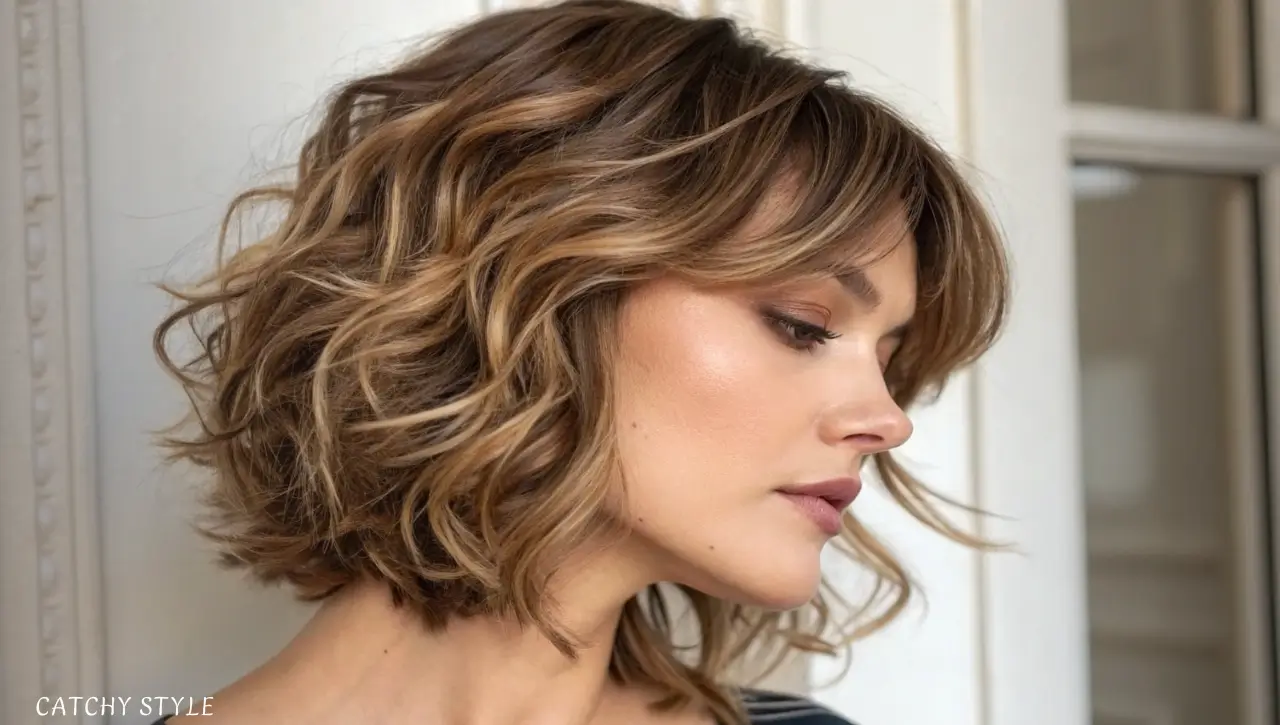 Chin-length layers