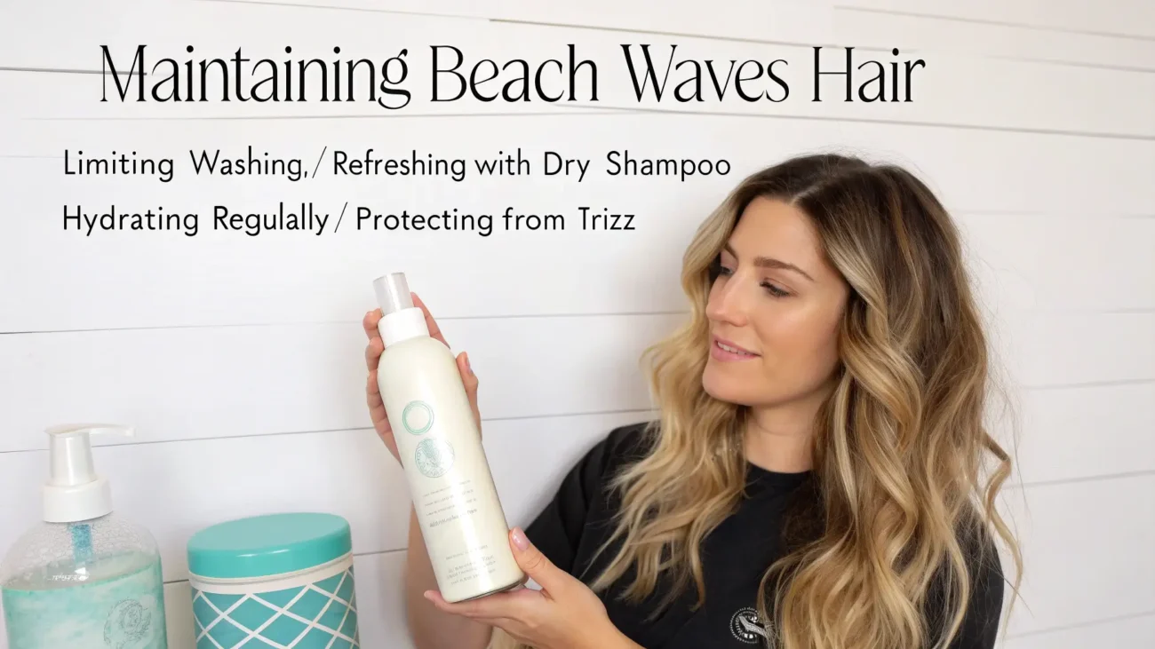 Maintaining Beach Waves Hair