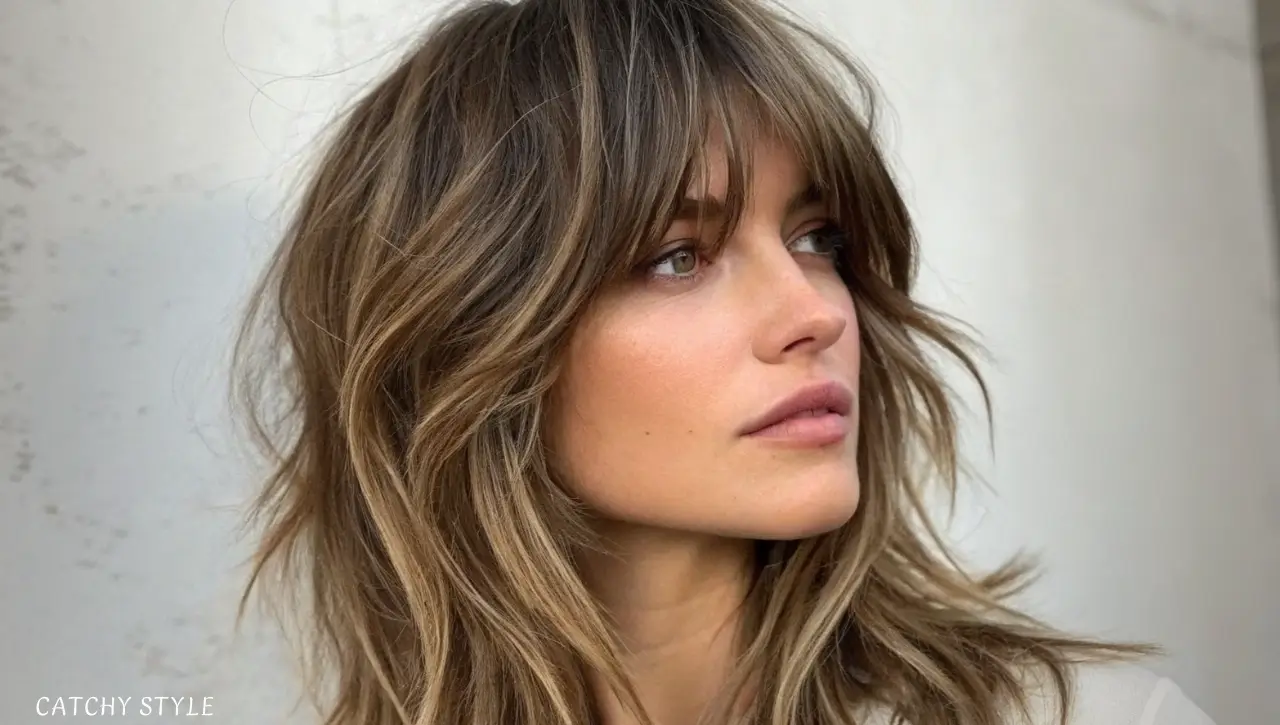 modern shag haircut