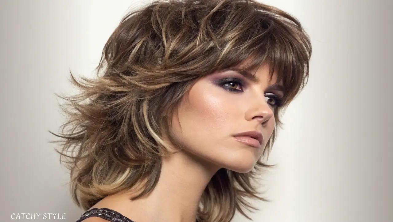 Retro Shag A Bold Take on Layered Haircuts for Long Hair