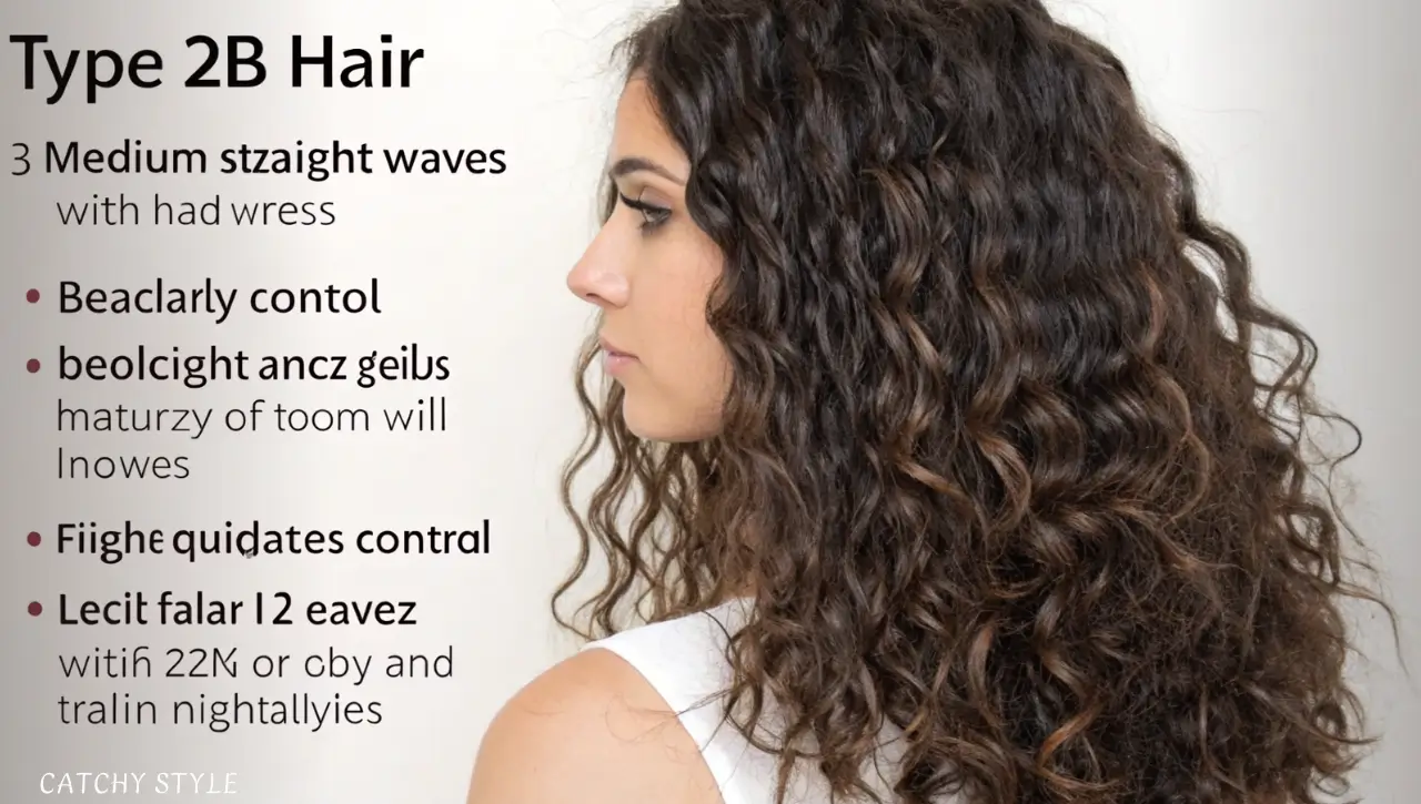Type 2B Hair Medium Texture and More Defined Waves