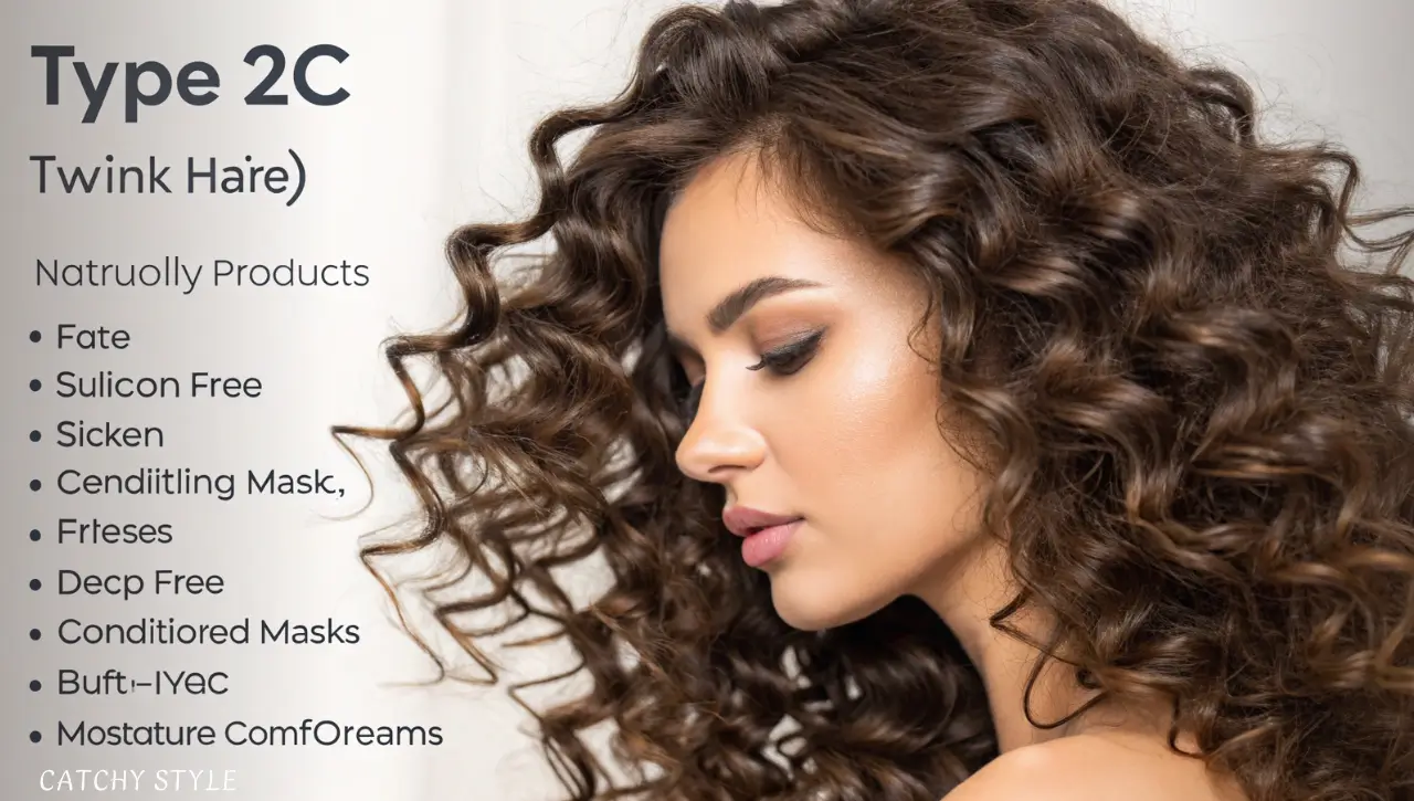 Type 2C Hair Thick and Voluminous Wavy Hair