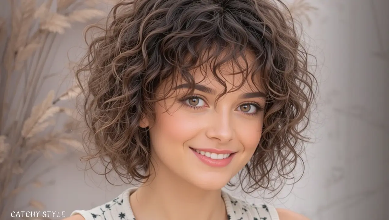 Shaggy Bob for Curly Locks Shaggy Bob for Curly Locks