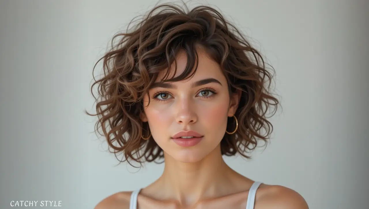 Loose Curls on Short Hair Loose Curls on Short Hair