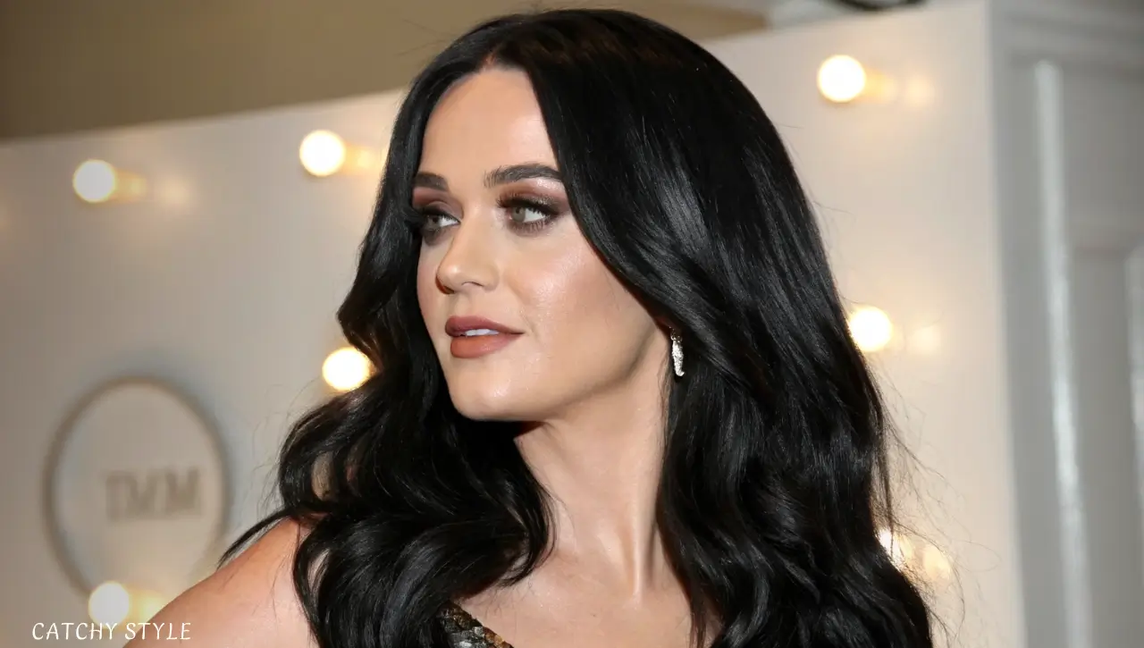 Elegant hairstyle in rich Nearly Black hair color for a bold and timeless appearance Woman with sleek Nearly Black hair color