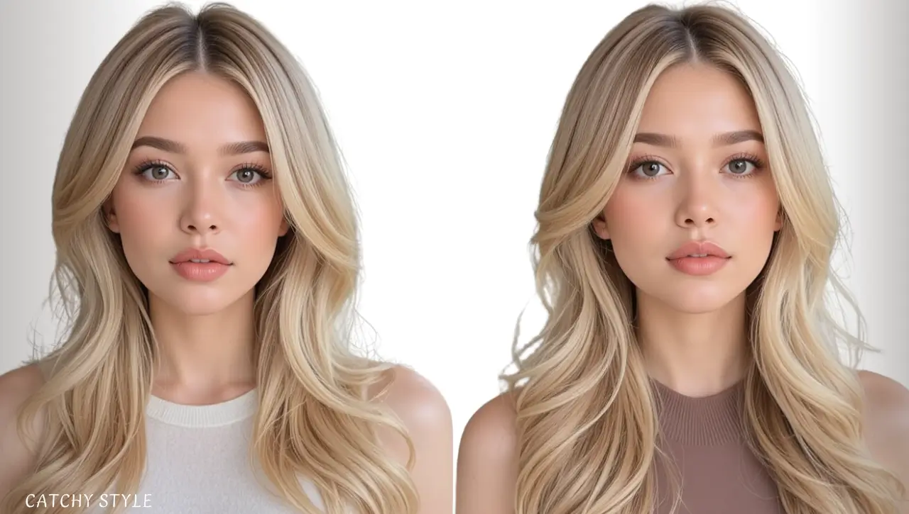 Sandy blonde shade neutral balanced versatile tone