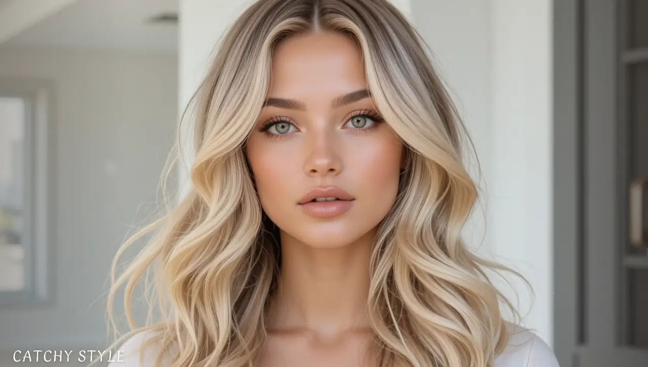 Emerging Blonde Trends with Face-Framing Highlights and Balayage