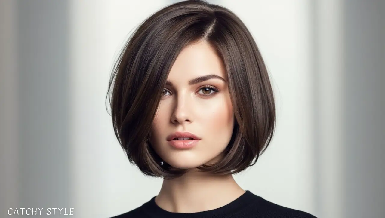 Chic Short Bob Haircuts for Elegance and Structure Short bob haircut with blunt, inverted, or textured style