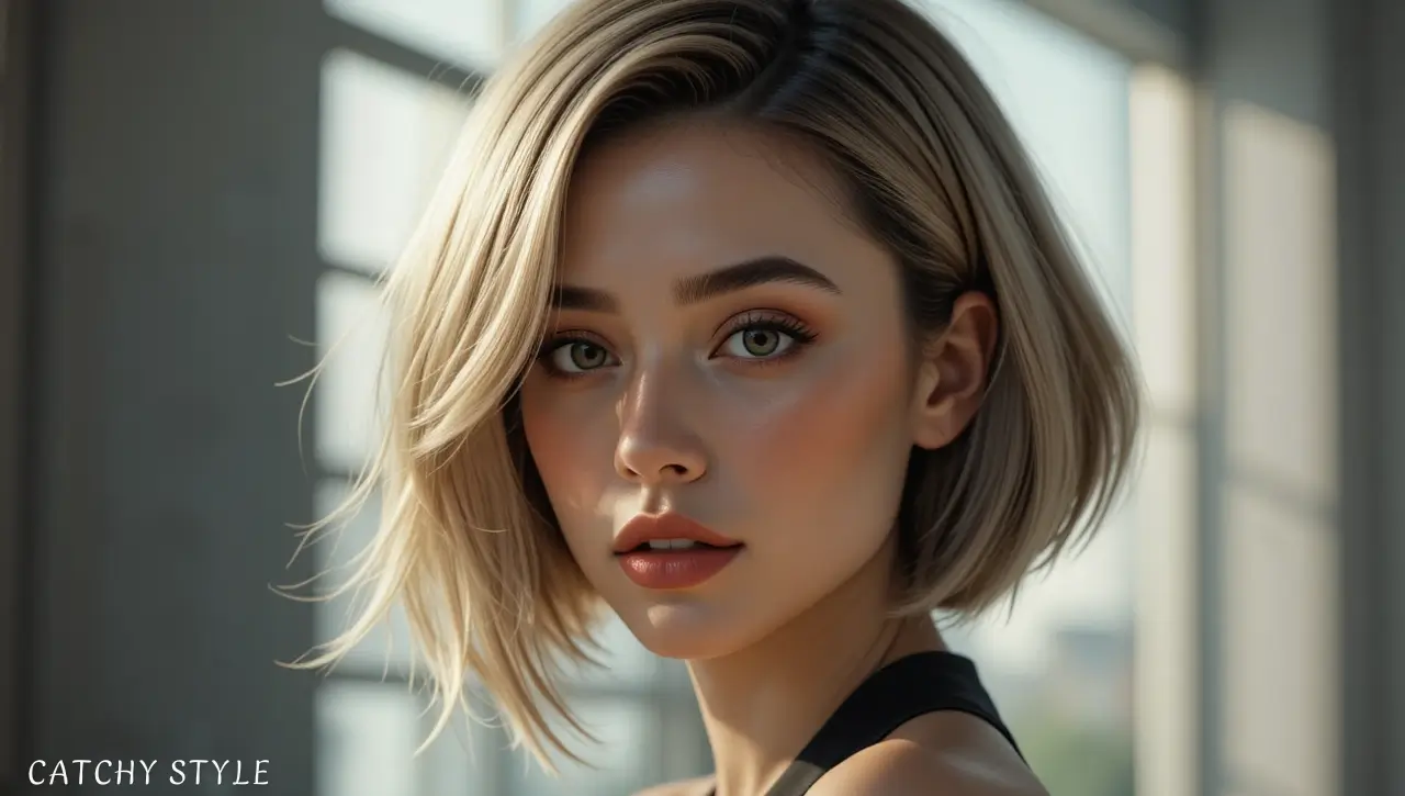 The Inverted A-Line Bob Haircut for a Bold Look Inverted A-line bob haircut with bold angled shape