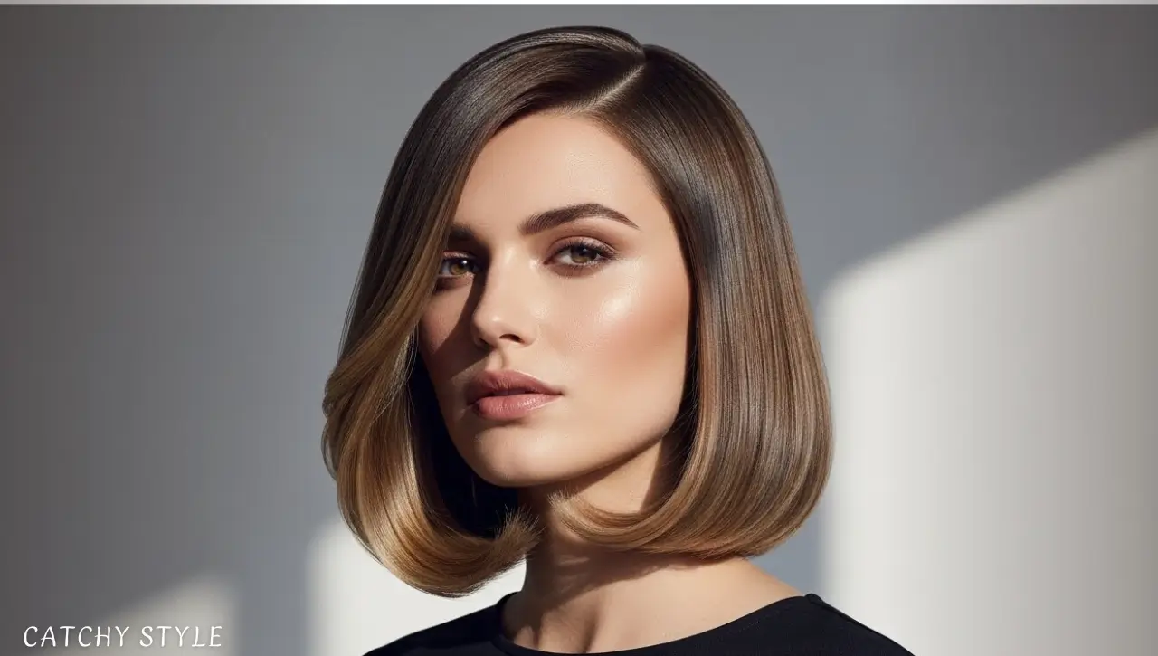 The Long Bob Haircut: Ultimate Versatility for Women Long bob haircut resting at the collarbone elegantly