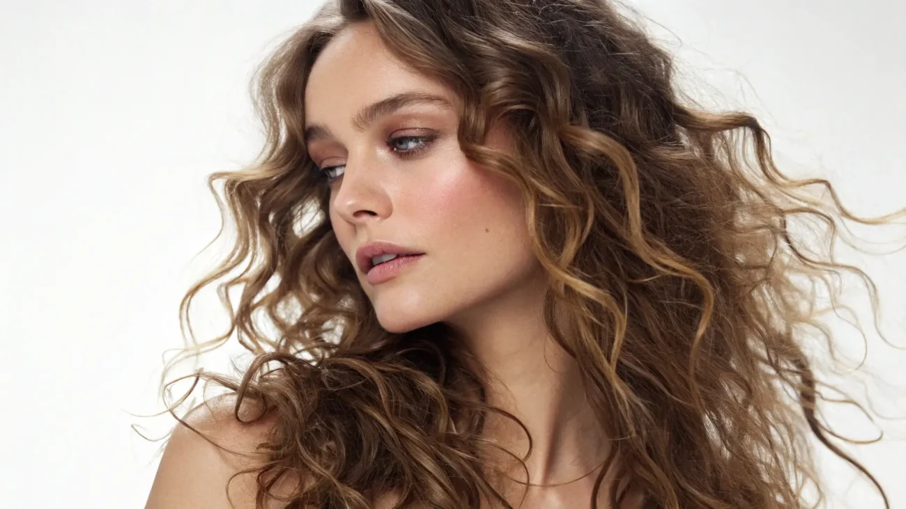 Type 2 wavy hair soft S shape waves natural look