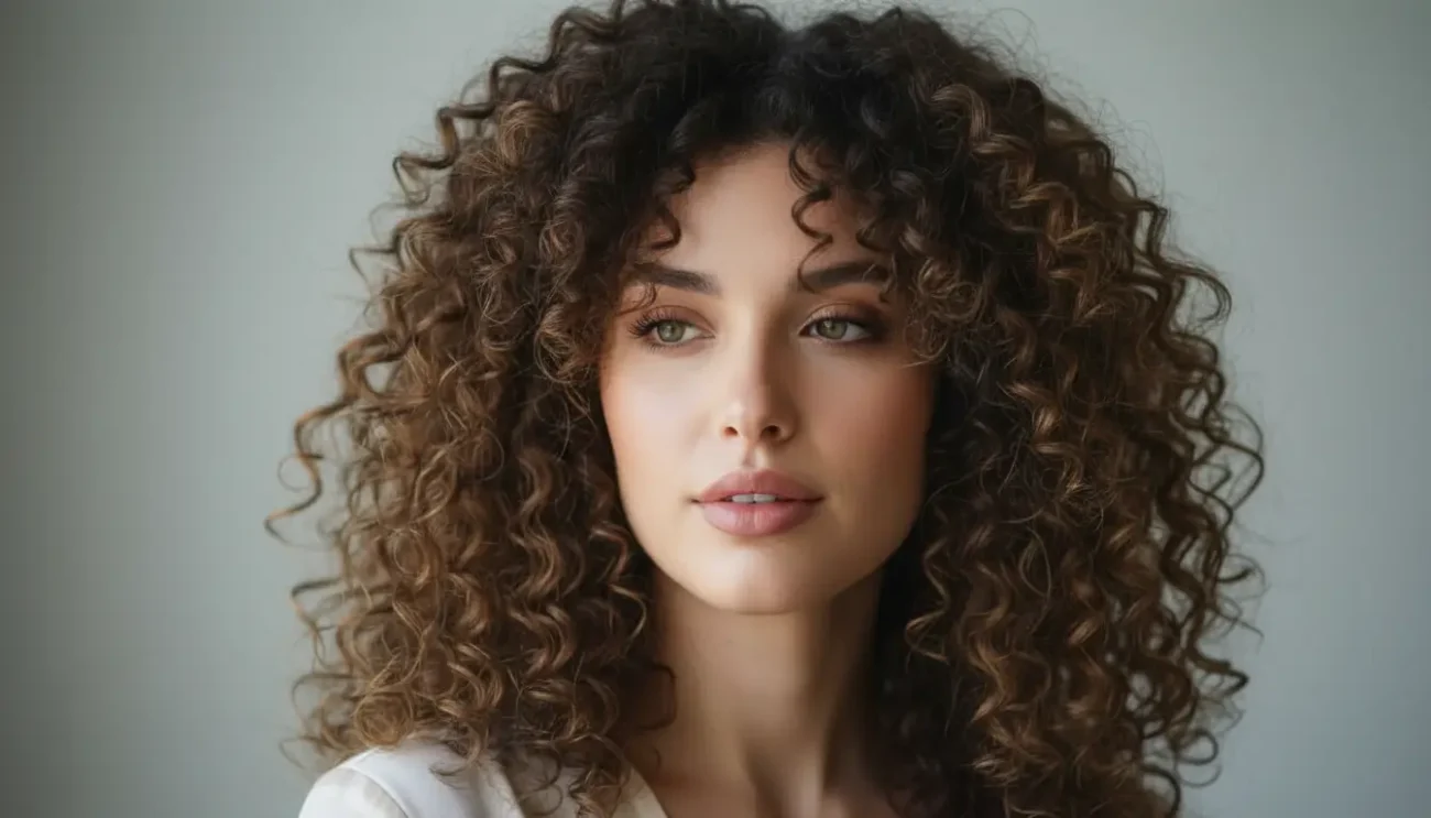 Type 3 curly hair spiral ringlets defined texture