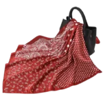 Lightweight square scarf for women summer