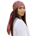 Soft square scarf for women silky feel