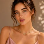 Elegant Green Baguette Necklace | Fine Jewelry